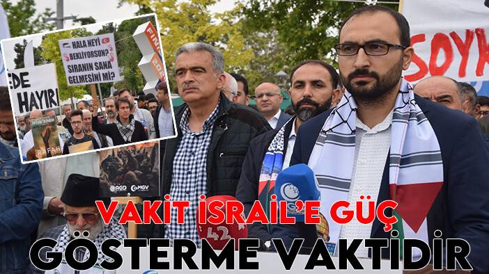 Başkan Kara: Vakit İsrail'e güç gösterme vaktidir