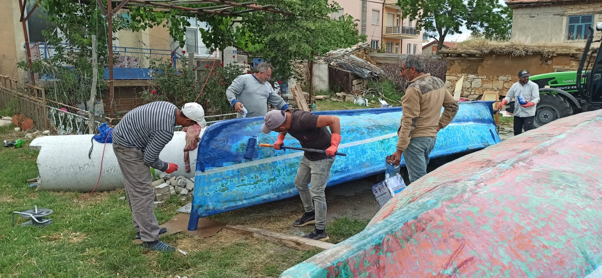 Beyşehir’de tatlı su balığı avcıları sezon hazırlıklarına başladı