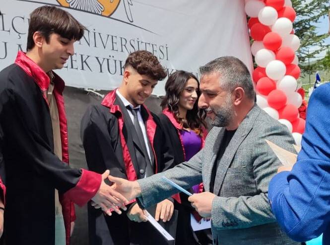 SÜ Huğlu MYO'da mezuniyet heyecanı