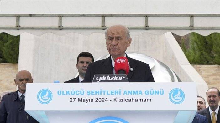 Bahçeli: "Haksız ve hayasız iddialarda bulunan kim varsa mahkemede dinlenmelerini istiyoruz"