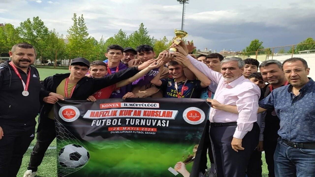 Hafızlık Kur’an Kursları Arası Futbol Turnuvası düzenlendi