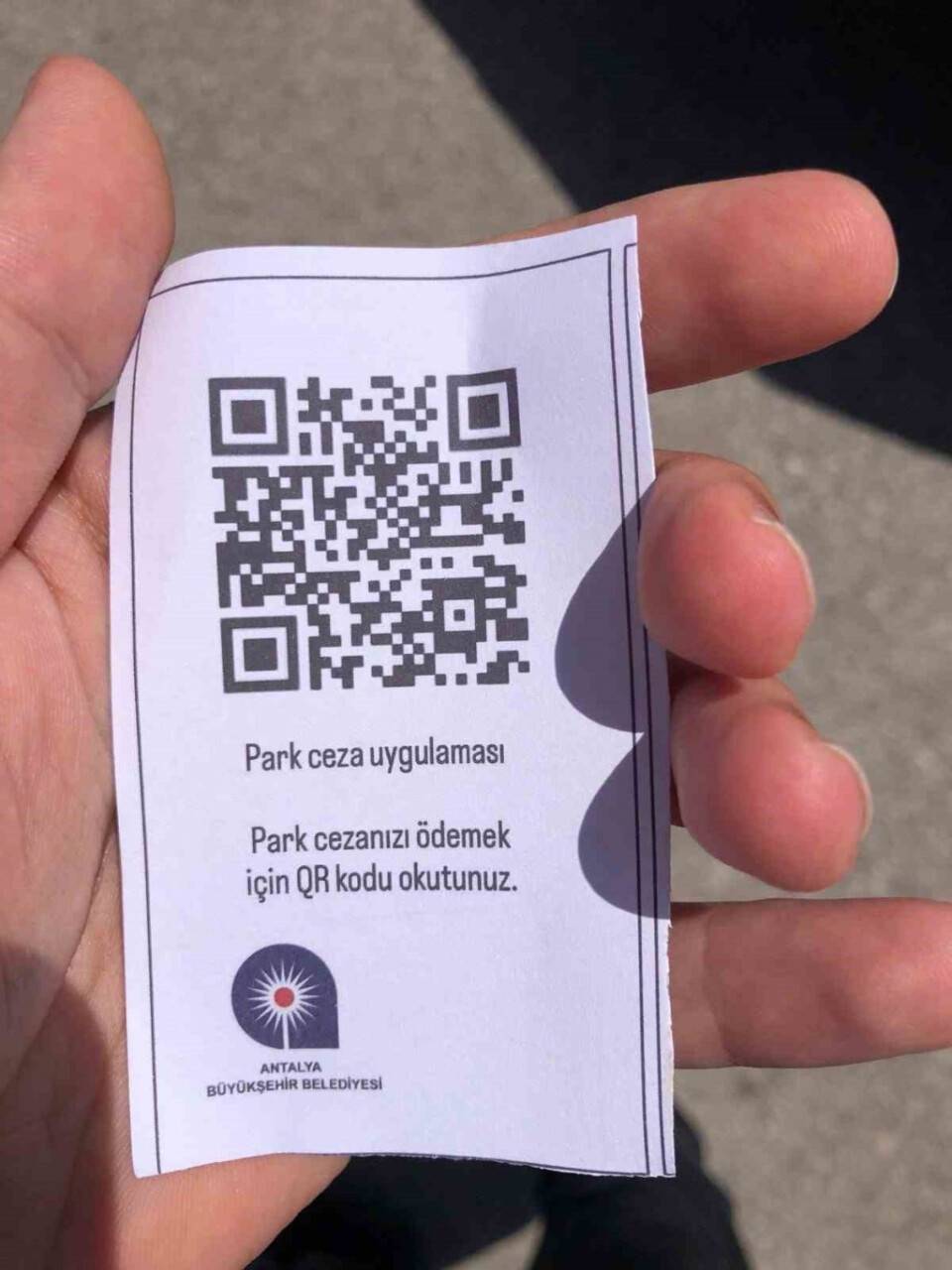 Dolandırıcıların yeni oyunu: Park cezanızı yazılı kağıtla ödeyin