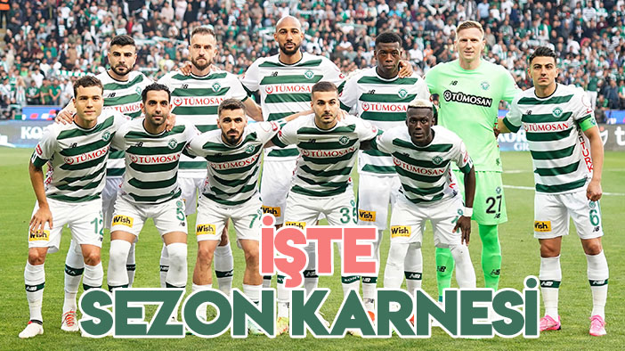 Konyaspor’un 2023-2024 sezonu karnesi: Son düzlükte Ali Çamdalı