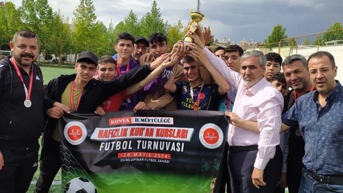 Hafızlık Kur’an Kursları Arası Futbol Turnuvası” sona erdi