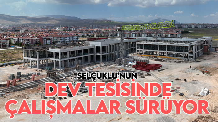 Türkiye’nin en kapsamlı spor tesislerinden biri olcak! Konya'da yapımı sürüyor