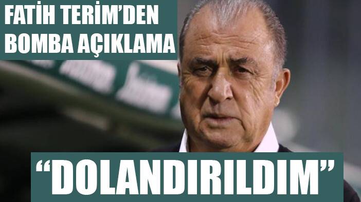Yunanistan'dan kovulan Fatih Terim: 3 milyon dolar dolandırıldım
