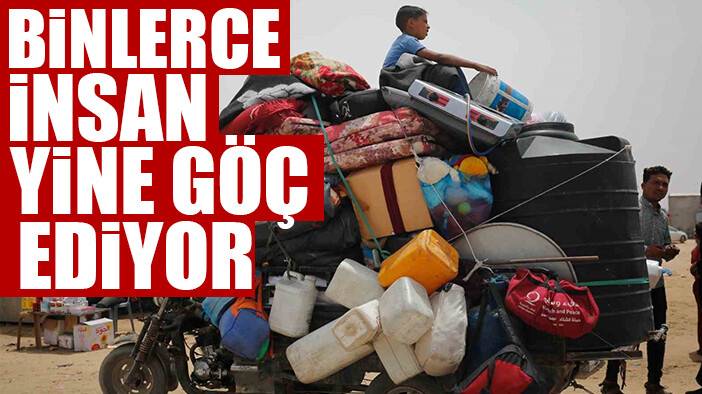 UNRWA: “Geçtiğimiz iki gün içinde 32 binden fazla kişi Refah’tan göç etti”