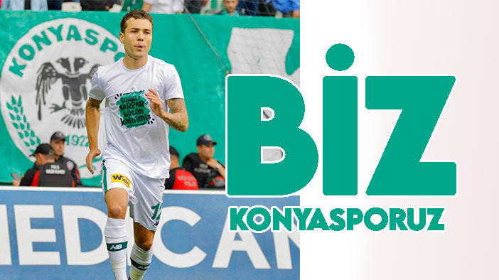 Guilherme'den taraftara teşekkür: "Biz Konyasporuz!"