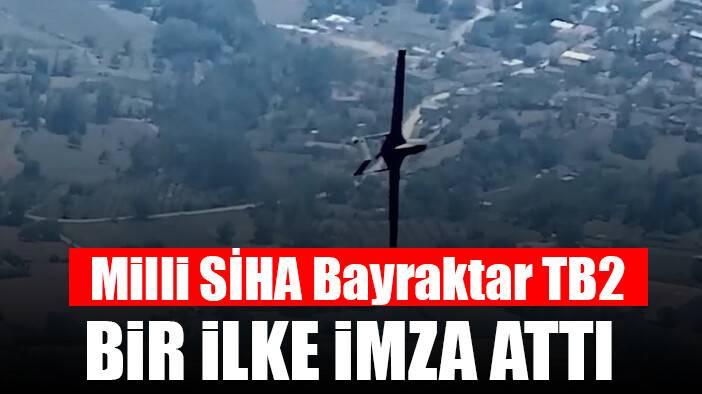Dünya havacılık tarihinde otonom fıçı tonosu gerçekleştiren ilk SİHA Bayraktar TB2 oldu