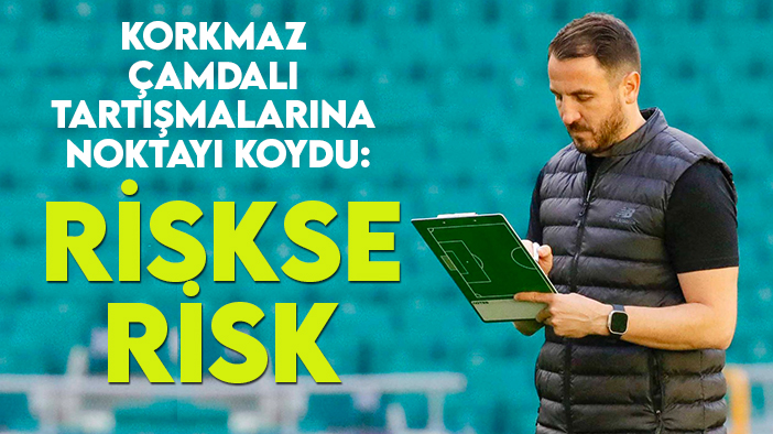 Konyaspor Başkanı Ömer Korkımaz, Ali Çamdalı'na sahip çıktı: Riskse risk!