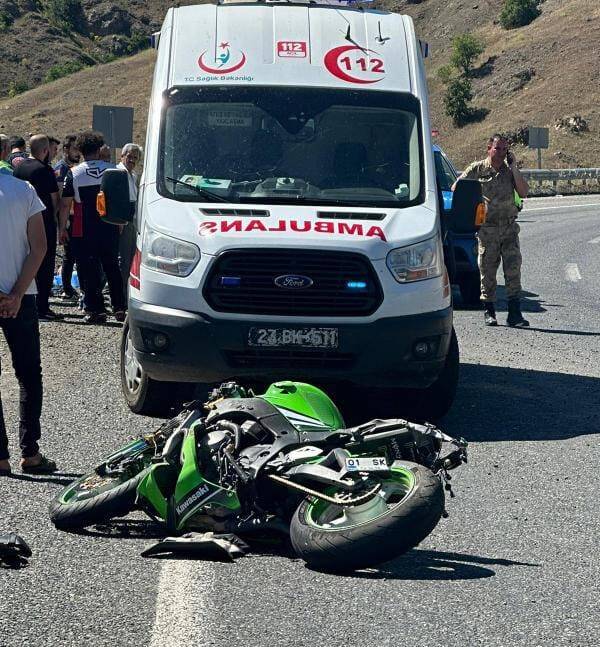 Elazığ’da motosiklet kazası: 1 ölü