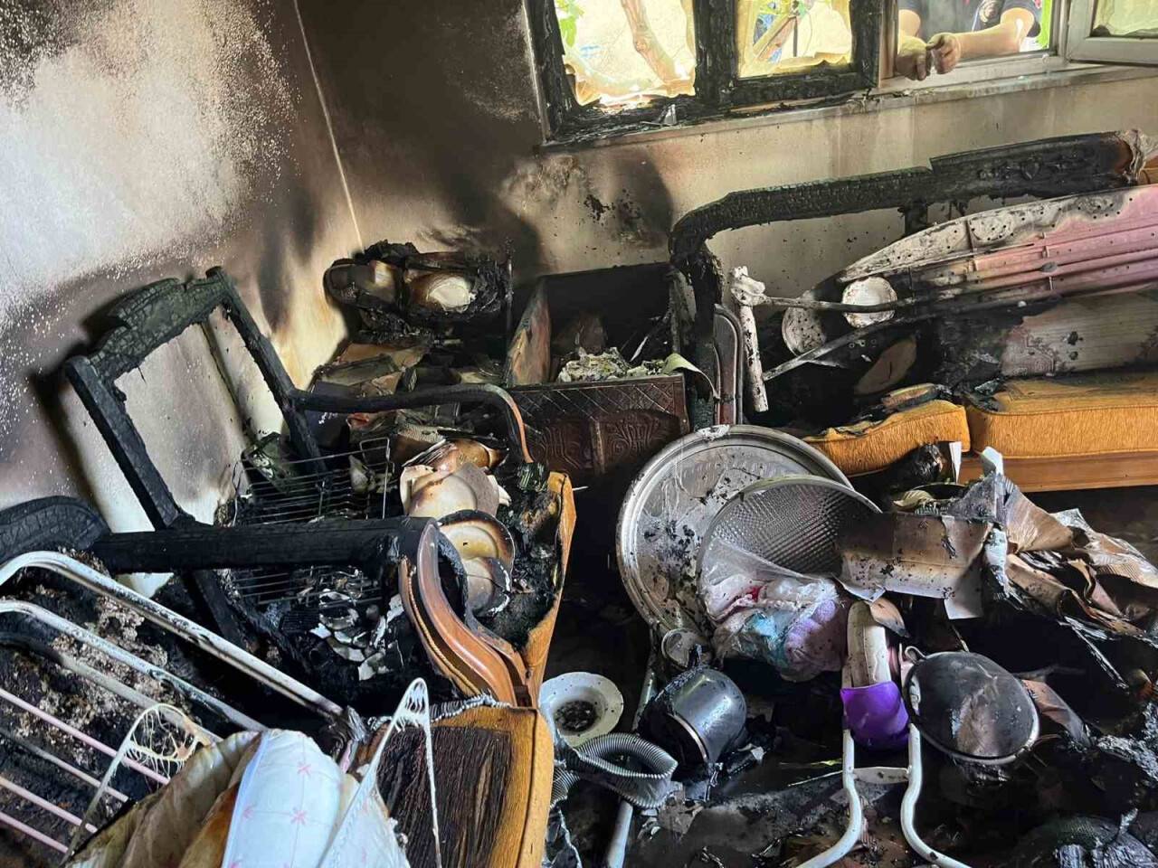 Kahramanmaraş’ta yangın: Maddi hasar var