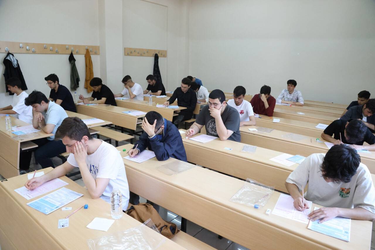 LİMA öğrencileri YKS provasına girdi