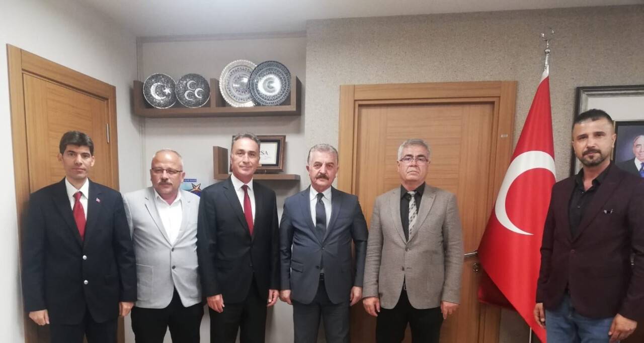 Türk Eğitim Sen Konya’dan MHP genel merkezine ziyaret