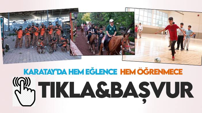 Karatay Gençlik Meclisi Yaz Okulu başvuruları başladı-TIKLA&BAŞVUR