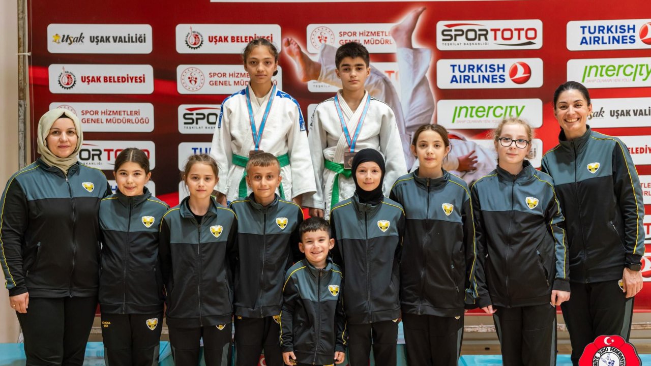 Konya BŞB’den  Judoda iki derece