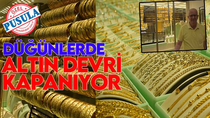Düğünlerde altın devri kapanıyor!