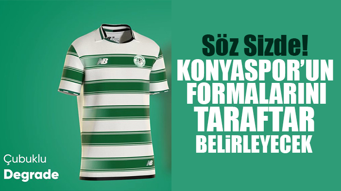 Konyaspor'un formasını taraftar belirleyecek-TIKLA&ANKETE KATIL