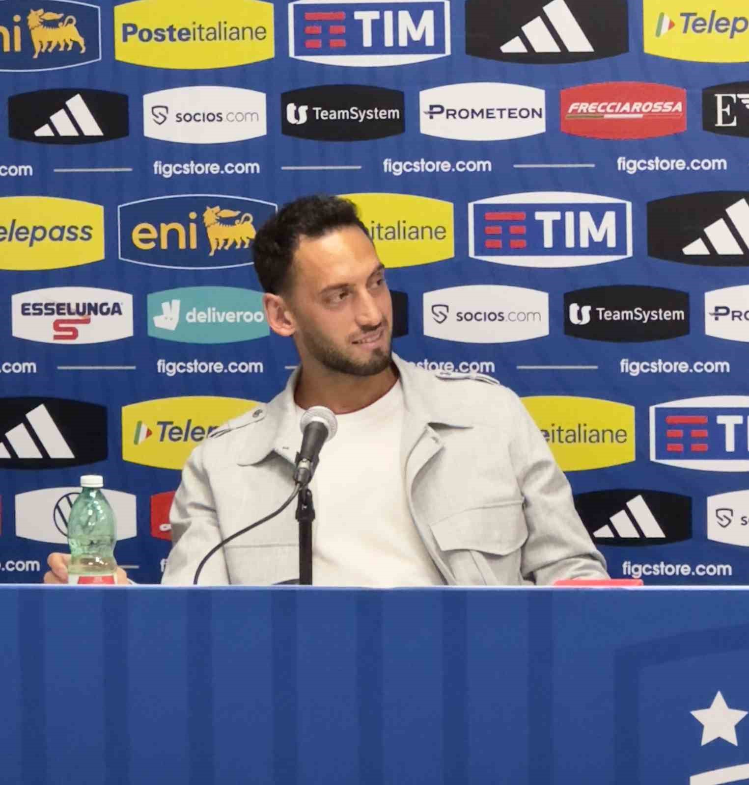 Hakan Çalhanoğlu: "İtalya maçı bizim için güzel test olacak"