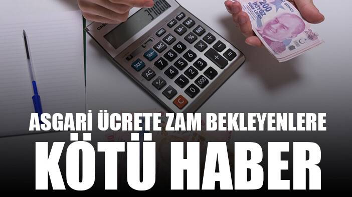 Asgari ücrete zam bekleyenleri üzecek çıkış