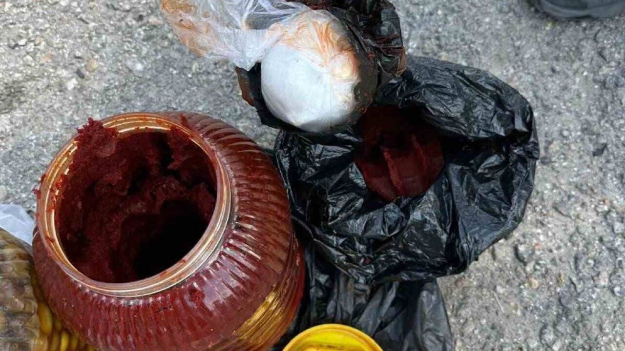 Salça kavanozunda uyuşturucu skandalı!