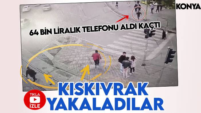 Konya'da engelli vatandaşa kapkaç: Kıskıvrak yakalandılar