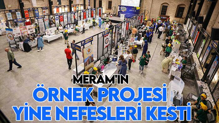 Meram'ın örnek projesi yine nefesleri kesti