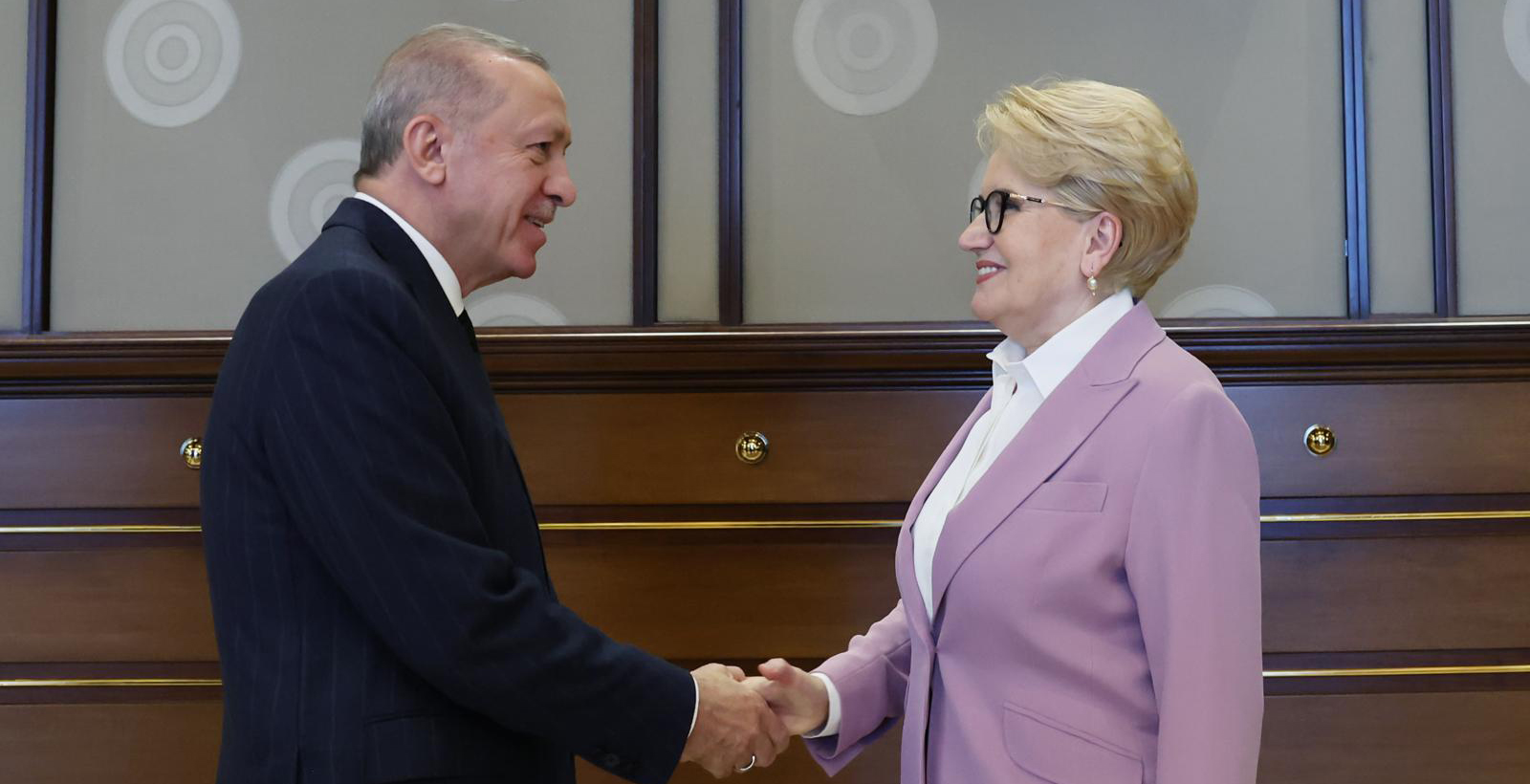 Cumhurbaşkanı Erdoğan, Akşener'i kabul etti
