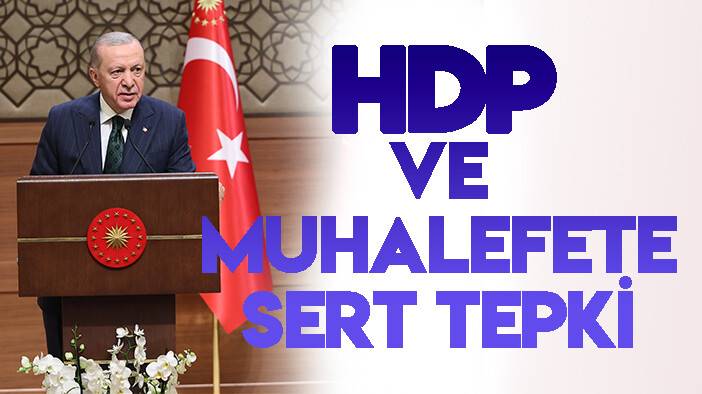 Cumhurbaşkanı Erdoğan: "Sırtını elinde kaleşnikof olana, molotof olana, bomba olana dayayarak meşru siyaset yapılmaz"