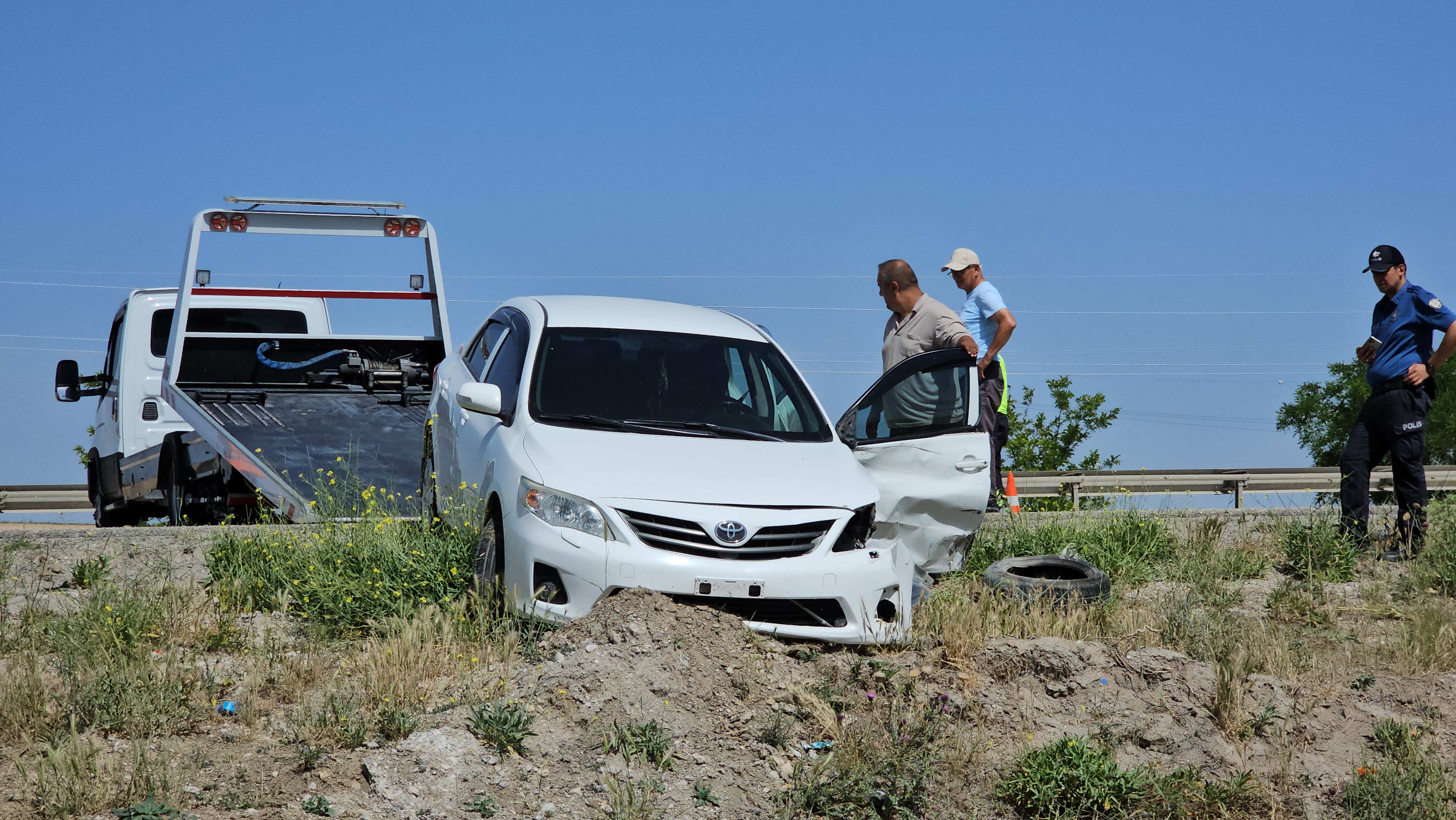 Konya'daki trafik kazalarında 4 kişi yaralandı