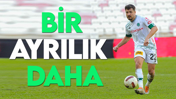 Konyaspor'dan Ahmet Oğuz’a teşekkür