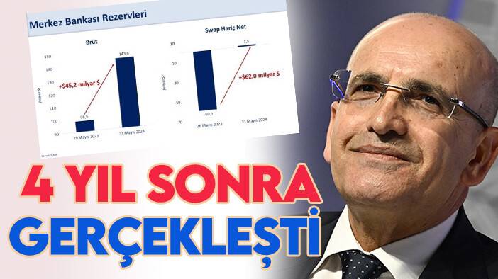4 yıl sonra pozitife döndü: Hazine ve Maliye Bakanı Mehmet Şimşek açıkladı