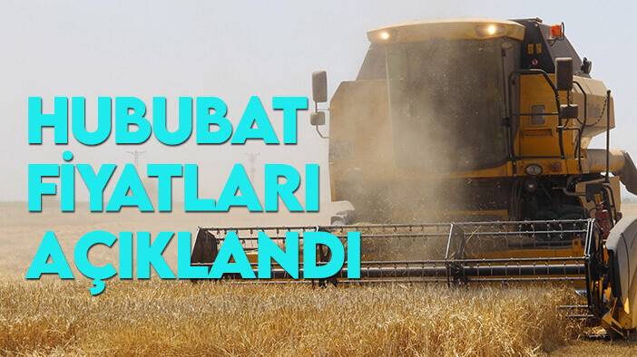 2024 hububat alım fiyatları belli oldu