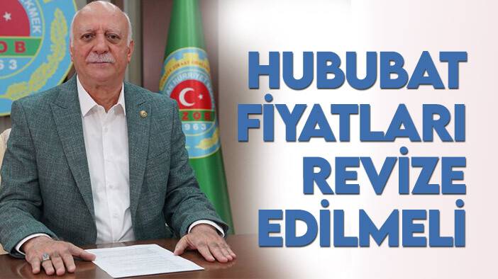 TZOB Başkanı Bayraktar: "Buğdayda fiyatlar bir an önce revize edilmeli"