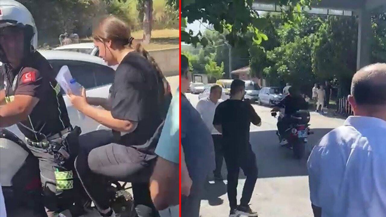 Yanlış okula giden öğrencinin imdadına polisler yetişti