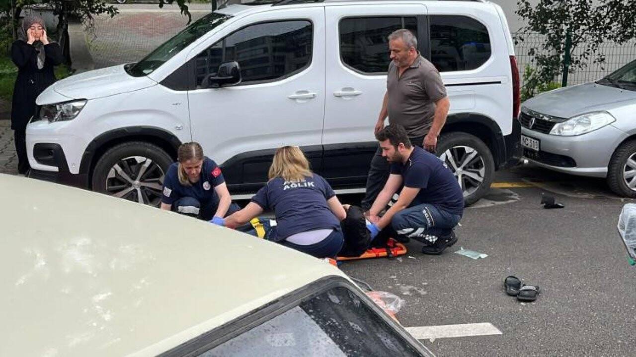 Otomobille motosiklet çarpıştı: “Bile bile vurdun”