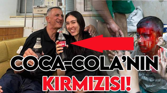 Kurtarılan İsrailli rehine "Coca-Cola" ile poz verdi