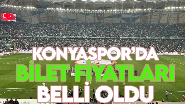 Konyaspor'dan maç biletleriyle ilgili bir ilk!