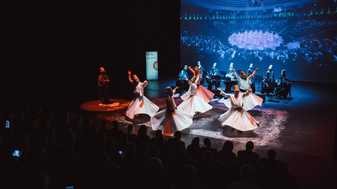 Konyalı semazenler Macaristan'da sema gösterileri yaptı