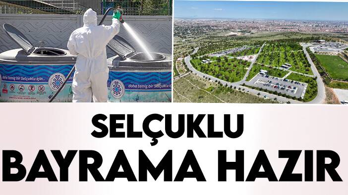 Selçuklu Kurban Bayramı'na hazır
