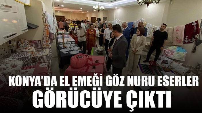 Kulu ASEM’de yıl sonu sergisi açıldı