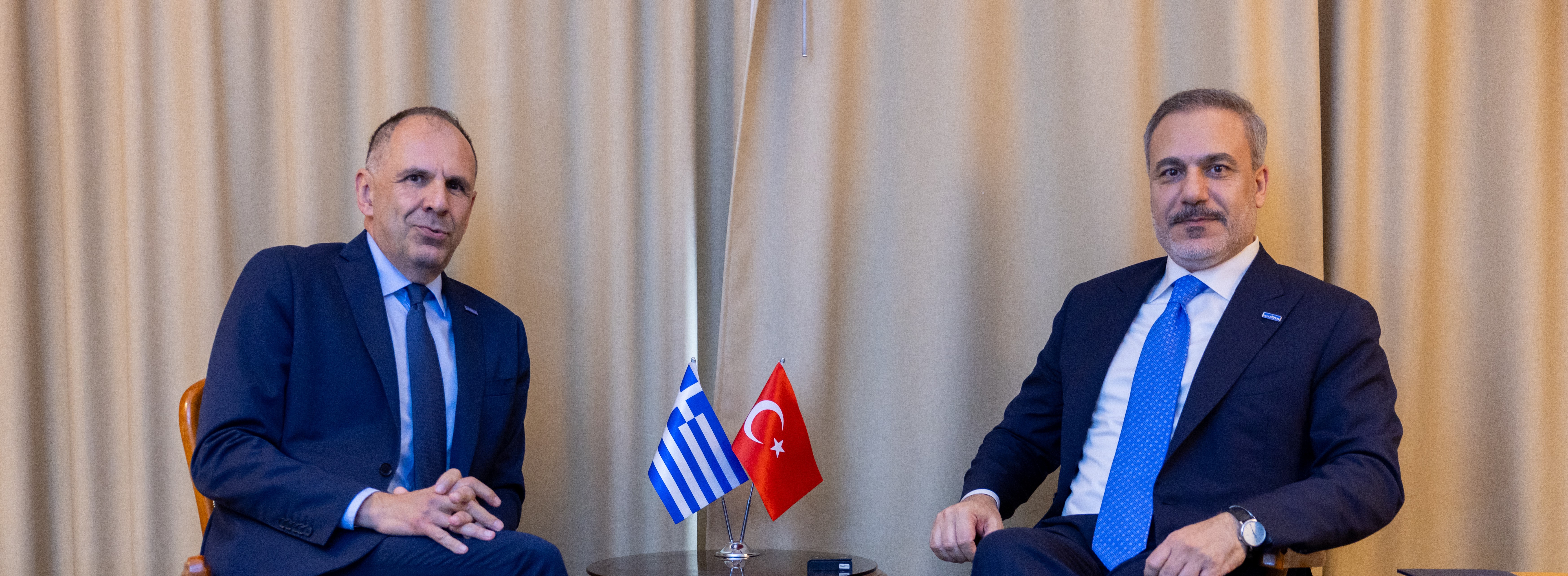Dışişleri Bakanı Fidan, Yunan mevkidaşı Yerapetritis ile görüştü