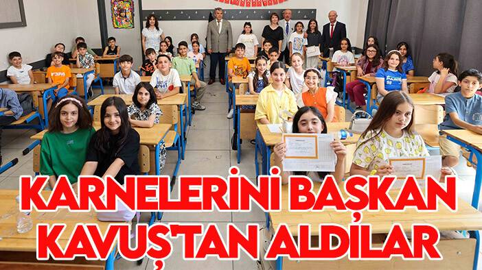 Karnelerini Başkan Kavuş'tan aldılar