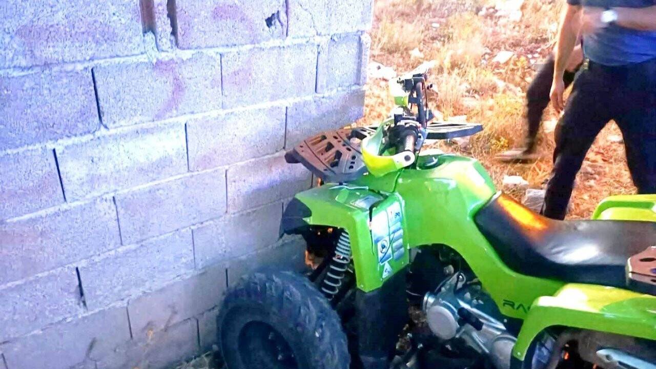 Konya'da kontrolden çıkan ATV duvara çarptı: 2 yaralı