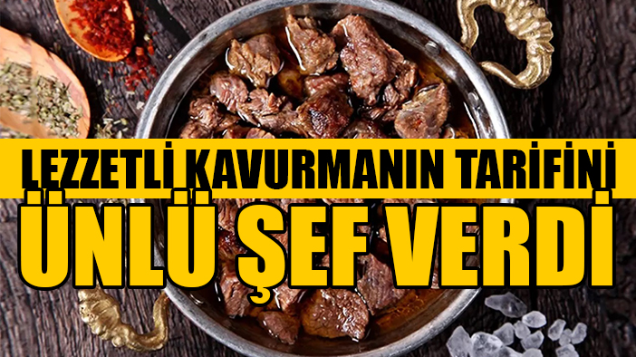 MasterChef'den unutulmayacak kavurma tarifi!