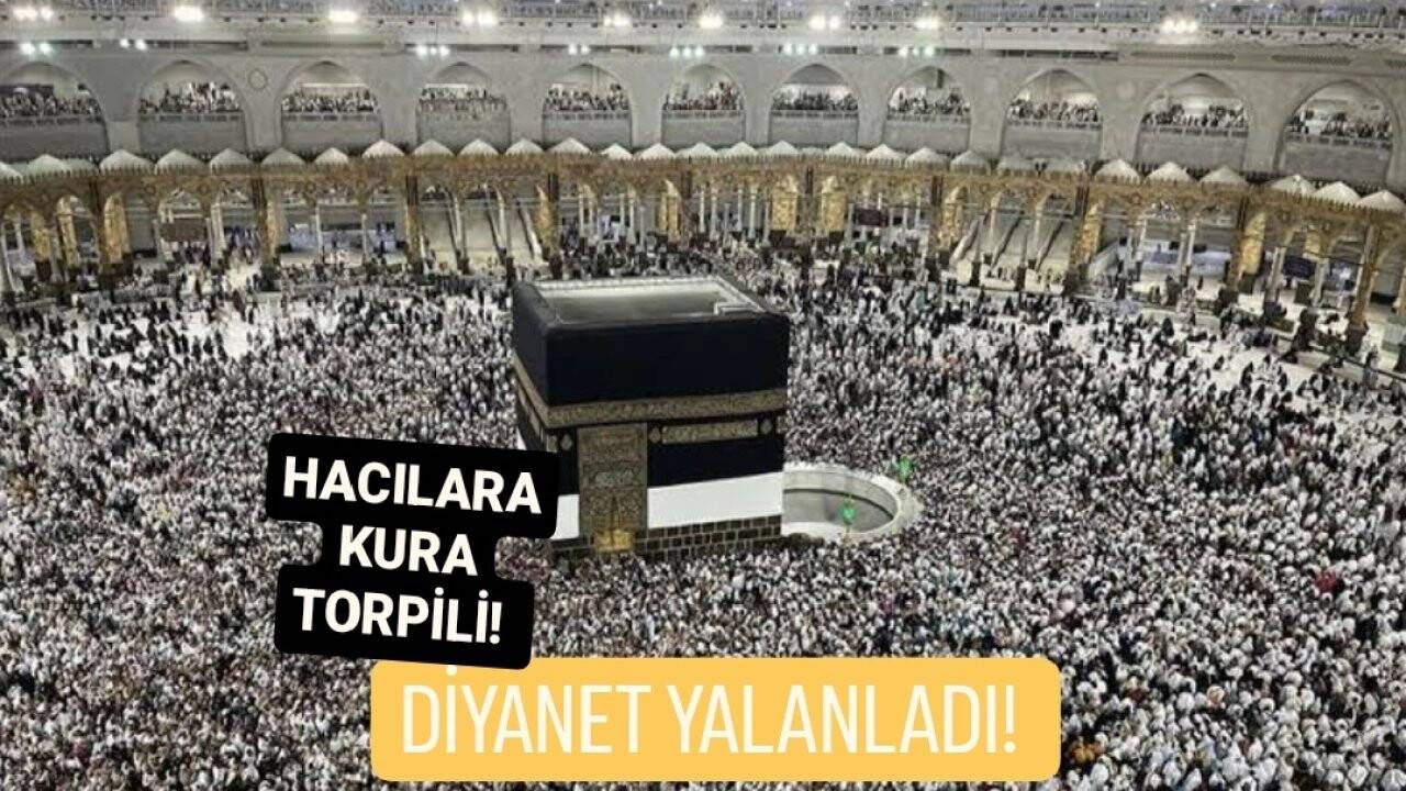 Diyanet'ten hac kurasıyla ilgili iddialara açıklama: Hiçbir ayrımcılık yok