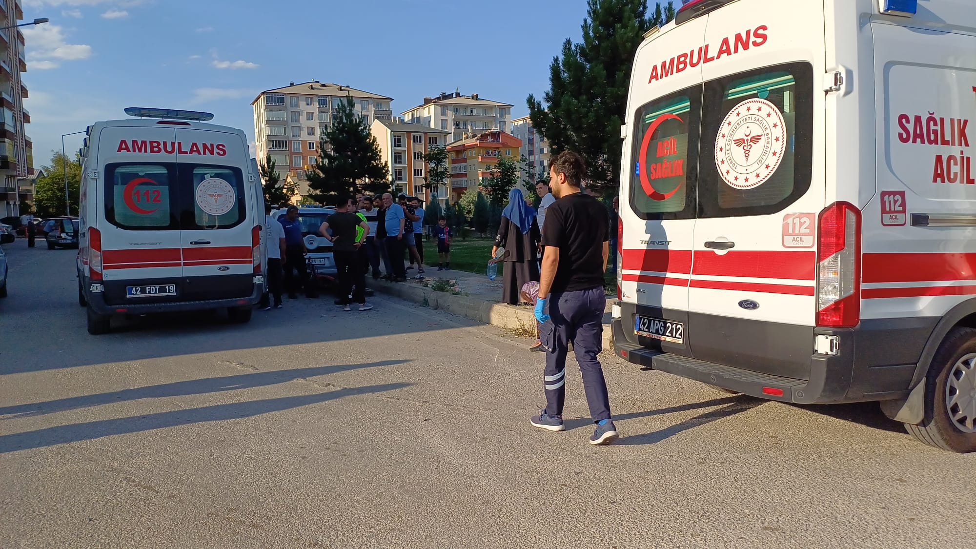 Konya'daki trafik kazasında 3 kişi yaralandı