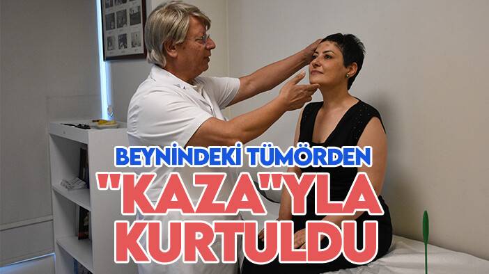 İlginç ve nadir vaka: Beynindeki tümörden "kaza"yla kurtuldu