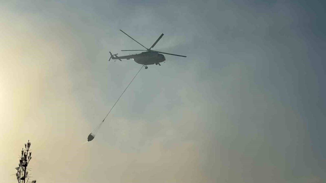 Uşak'ta orman yangını: 40 saat sonra kontrol altına alındı