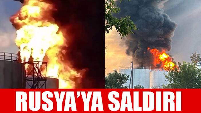 Rusya’da petrol rafinerilerine saldırı